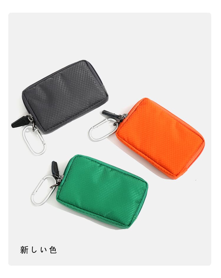 レディース二つ折り財布 手のひらサイズ編み込み風コンパクト二つ折り財布